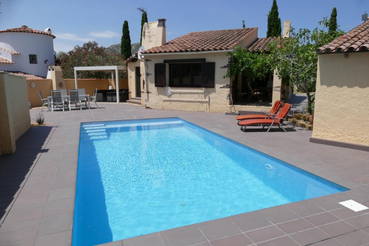Villa Franca Privat Pool L'Estartit Exterior foto